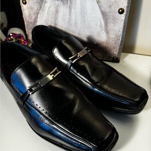 Stacy Adam’s Elegant Black Leather Men's Loafers